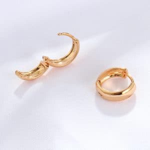 Fashion Simple Bracelet Circle Earrings Women