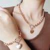 Bracelet necklace set