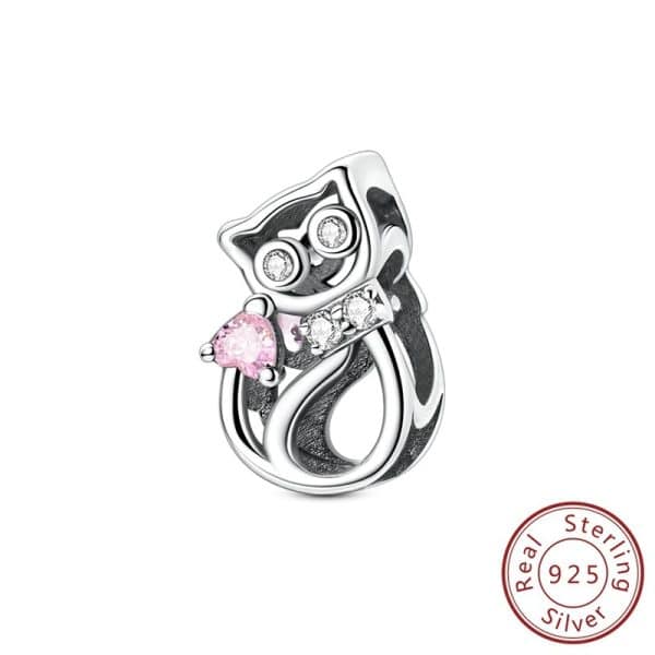 925 Sterling Silver Charm Vintage Cross Celtic Knot Crystal XINGX Bead Pendant
