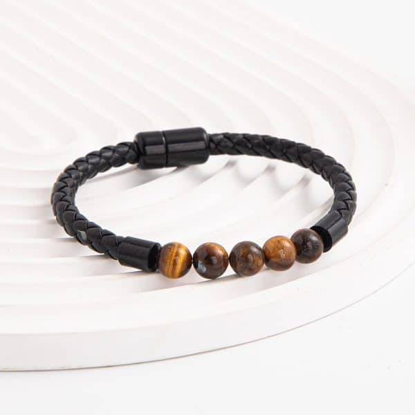 Fashion Personality Men's Stone Beaded Bracelet