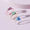 Qingdao European And American Fashion Jewelry Stone Ring Set