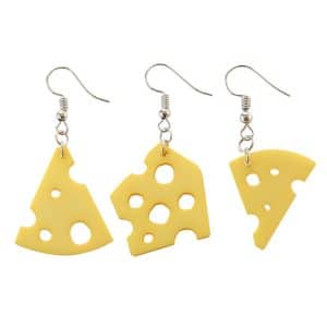 Cheese Drop Earrings