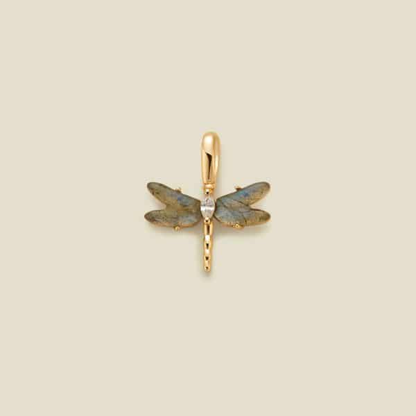 Butterfly Pendant Letter Pendant Necklace Snake