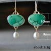 Women's Vintage Faux Pearl Drop Earrings