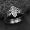 Women's Retro Simple And Exaggerated Personality Ring
