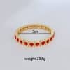 Women's Heart-shaped Zircon Fashion Simple Bracelet