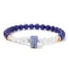 Women's Natural Imitation Sunstone Amethyst Bead Bracelet