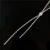 Bridal Ornament Set Wholesale Handmade Fashion Tassel Claw Chain Necklace Earrings Photography Jewelry Set