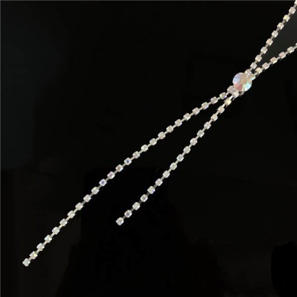 Bridal Ornament Set Wholesale Handmade Fashion Tassel Claw Chain Necklace Earrings Photography Jewelry Set