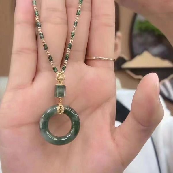 Necklace Temperament Wild Safety Buckle Pendant Clavicle