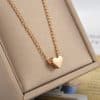 European And American Minimalist Love Necklace Bracelet