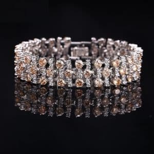 Factory Hot Sale All-match AAA Zircon Bracelet High-end Hand