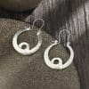 Creative Hollow Bohemian Beautiful Circle Pendant Earrings