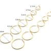 Rock exaggerated multi-size ear ring earrings set personality earrings combination earrings