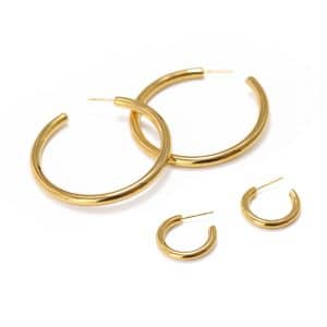 Beauty Minimalist Circle Earrings