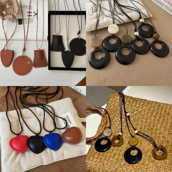 Women's Versatile Fashion Heart Pendant Necklace