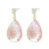 Transparent Drop Earrings Exaggerated And Refreshing Personality