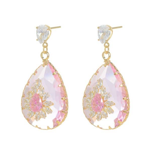 Transparent Drop Earrings Exaggerated And Refreshing Personality