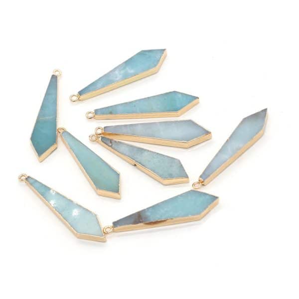 Exquisite Natural Stone Pendant DIY Jewelry Accessories