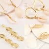 Natural Shell Long Conch Set