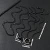 Stainless Steel Necklace Three-dimensional Cylindrical Ring Buckle Titanium Steel Necklace Suit