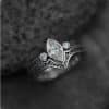 Women's Retro Simple And Exaggerated Personality Ring