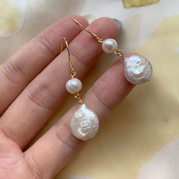 Water Drop Style Temperament French Earrings