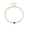 Colorful Crystals Women's Tennis Diamond Bracelet