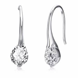 Sterling silver drop earrings