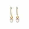 Women's Retro Stylish Water Drop Pearl Earrings