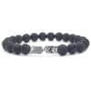 Volcanic stone magnet bracelet