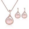Cat eye jewelry set