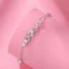S925 Sterling Silver Sweet Butterfly Bracelet For Women Simple