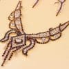 X526 low clearance sale, European and American exaggerated butterfly necklace, Earrings Set Bridal Jewelry