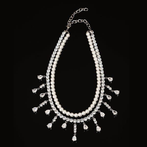 Zircon Water Drop Earrings With Super Sparkling Atmosphere