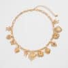Clavicle Heart-shaped Metal Fashion Women's Necklace