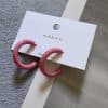 Women's Temperament Solid Color Oil Drop Earrings