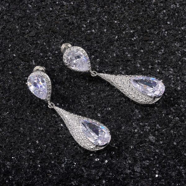 Bohemian New Water Drop Long Earrings Women