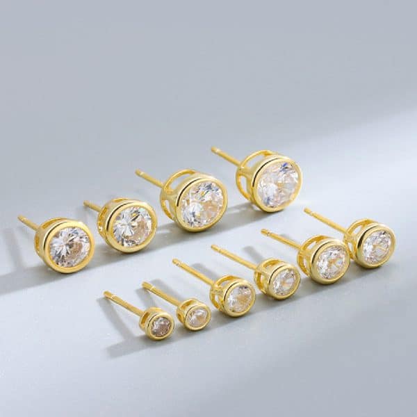 New Fashion Round Bag Set Earrings