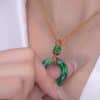 Necklace Temperament Wild Safety Buckle Pendant Clavicle