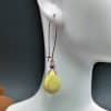 Bohemian Drop-shaped Yellow Turquoise Simple Earrings