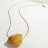 European And American Jewelry Original Crystal Necklace Rough Stone Necklace