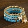 Women's Crystal Multi-layer Beaded Bracelet