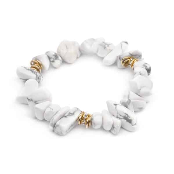 European And American Natural Stone Beaded Bracelet For Women