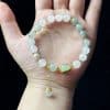 Sunstone Double Circle High Goods Aquamarine Slip Multi-Circle Bracelet