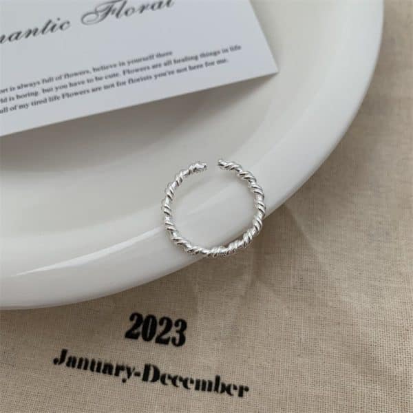 Stylish Adjustable Love Heart-shaped Ring Women