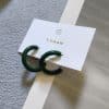 Women's Temperament Solid Color Oil Drop Earrings