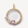 Retro Personalized Photo Box Pendant Items Can Be Opened Transparent Necklace