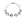 High-end Fashion Peach Heart Crystal Bracelet