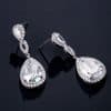 Bridal Banquet Drop-shaped Earrings With AAA Zircon
